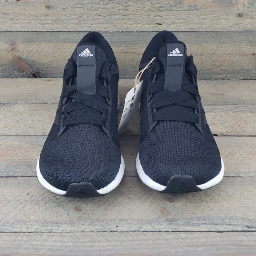 adidas Edge Lux 4 Women's Running Shoes Black White - Picture 4 of 12
